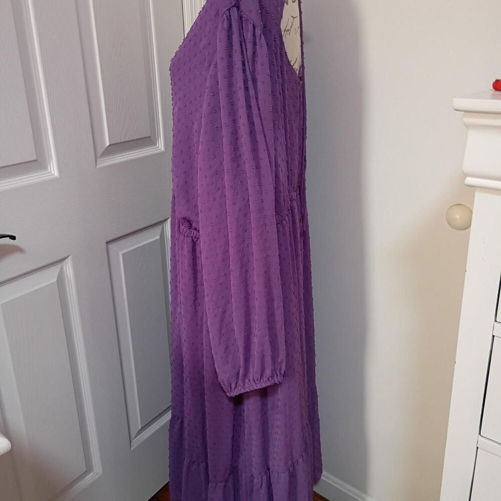 Torrid Women's Purple Dress - Picture 3 of 7